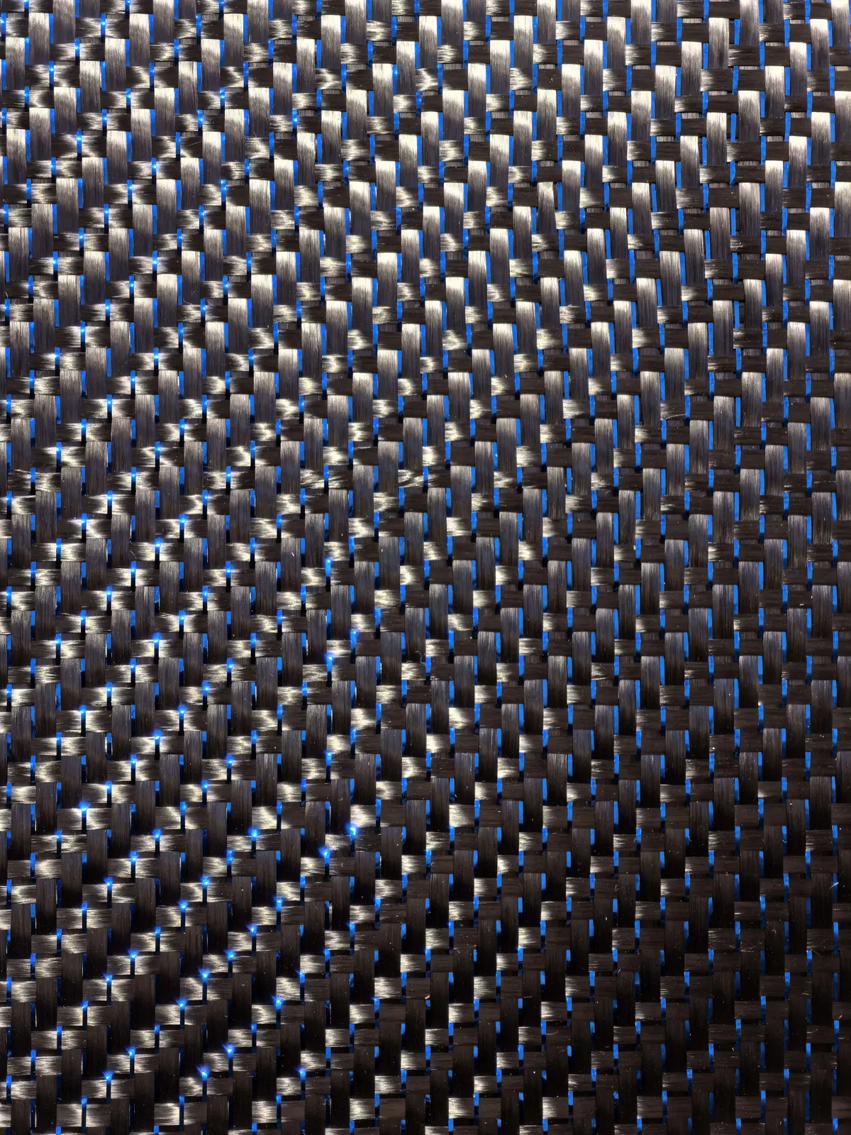 Wire Mix Blue Twill